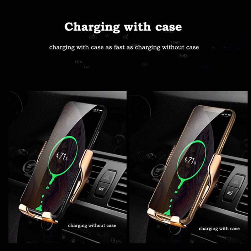 Auto Clamping Wireless Car Charger